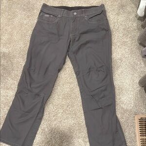 Men's Gray Casual Pants